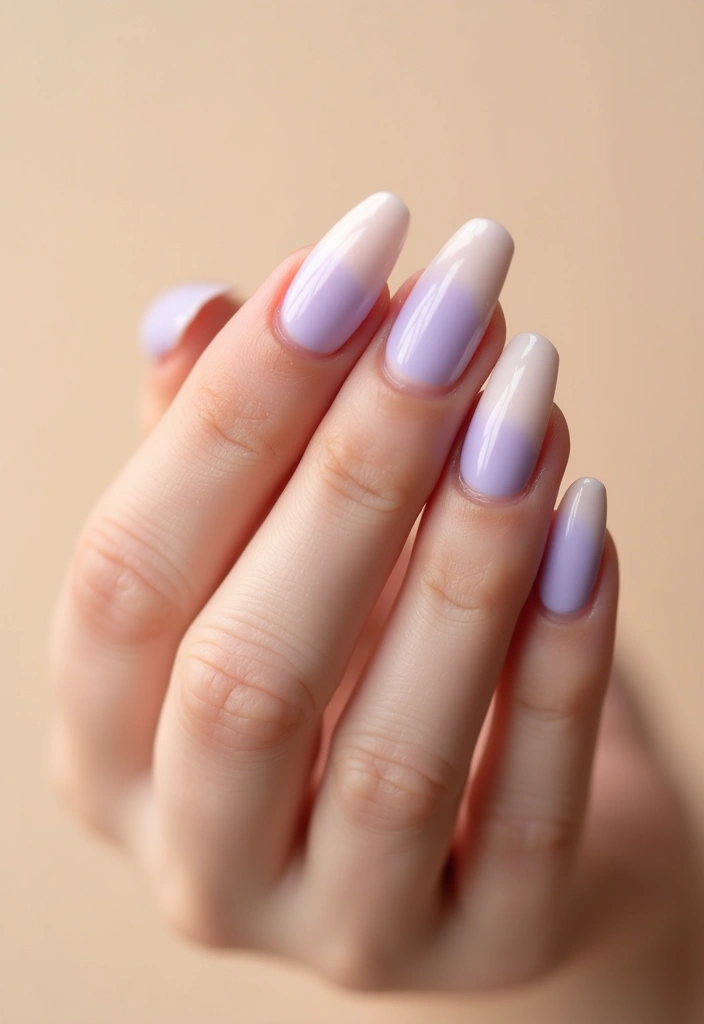36 Almond Nails 2025: The Most Flattering Shape Right Now - 13. Soft French Tips with a Twist