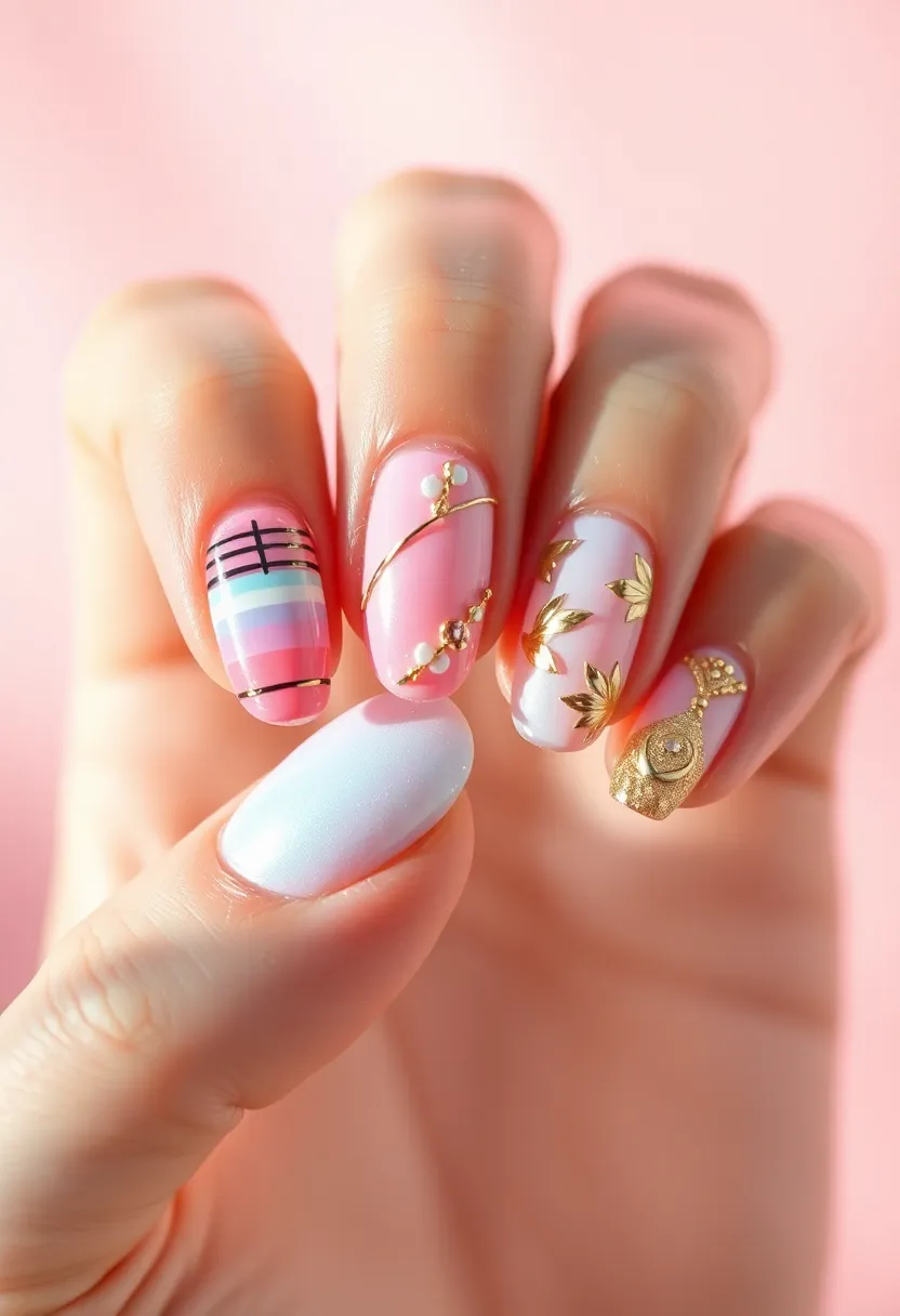 36 Almond Nails 2025: The Most Flattering Shape Right Now - 36. DIY Nail Art Kits