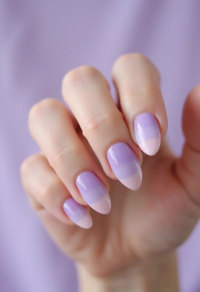 36 Almond Nails 2025: The Most Flattering Shape Right Now - 7. Ombre Effects