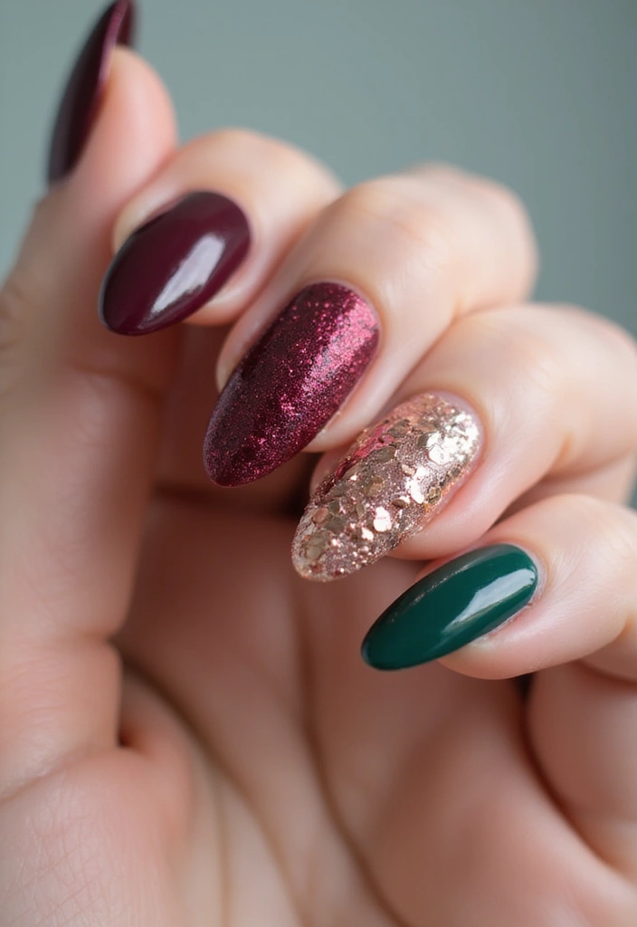 36 Almond Nails 2025: The Most Flattering Shape Right Now - 8. Textured Accents
