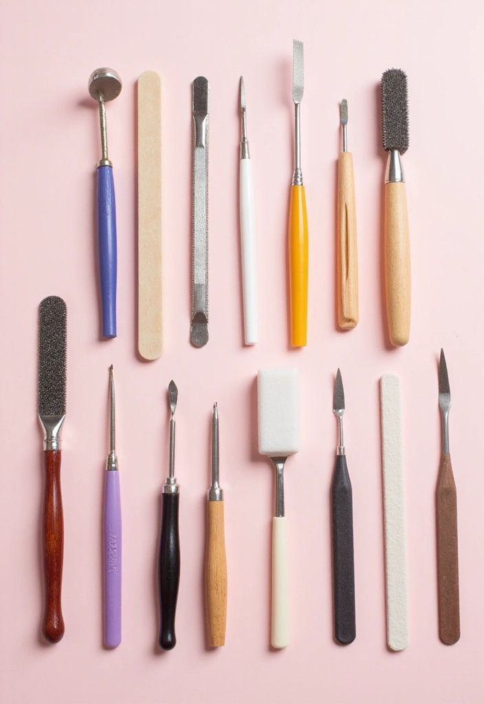 36 How to File Your Nails Perfectly at Home – Shape Guide - 10. Filing Techniques: The Right Tools