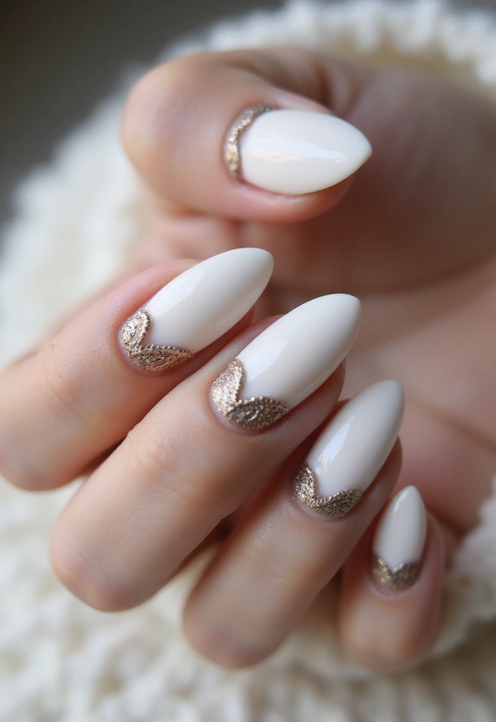 37 Milky White Nails That Give That 'Glass Skin' Effect - 25. Textured Coats