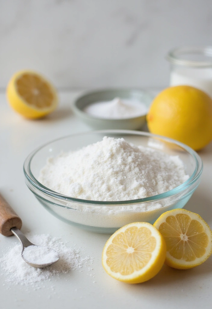 37 Nail Strengthener Treatments That Actually Work - 11. Baking Soda and Lemon Exfoliation