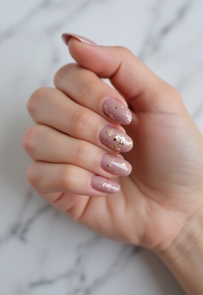 38 Matching Nail and Lip Combos for a Cohesive Look - 19. Dusty Rose