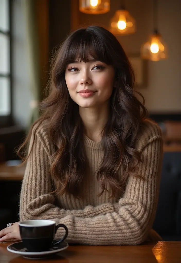 25 Bangs Hairstyle Ideas That Frame the Perfect Look - 12. Layered Bangs