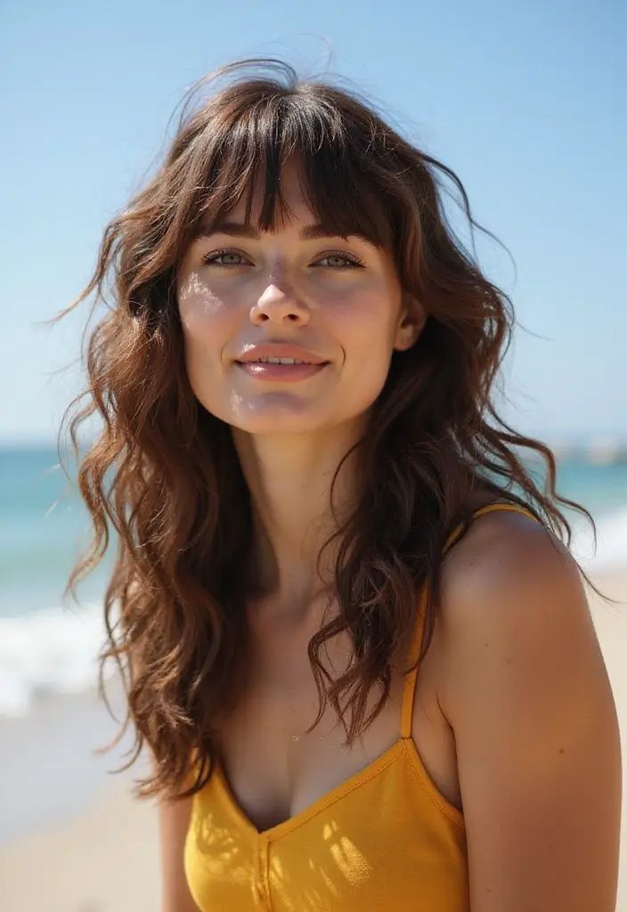 25 Bangs Hairstyle Ideas That Frame the Perfect Look - 13. Tousled Bangs