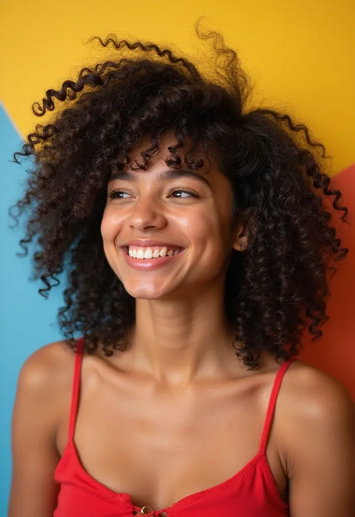 25 Bangs Hairstyle Ideas That Frame the Perfect Look - 5. Curly Bangs