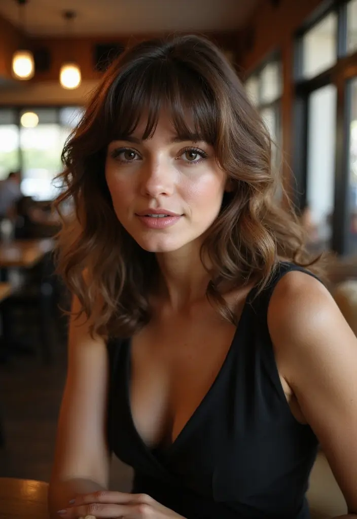 25 Bangs Hairstyle Ideas That Frame the Perfect Look - 6. Arched Bangs