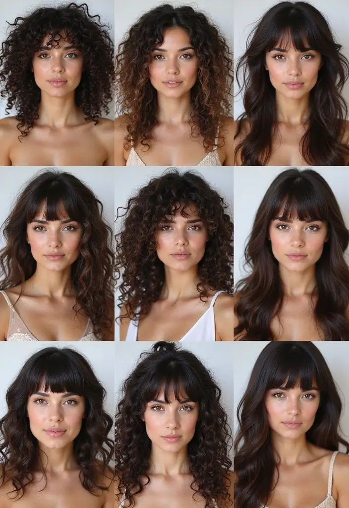 25 Bangs Hairstyle Ideas That Frame the Perfect Look - Conclusion: Embrace Your Curls with Bangs