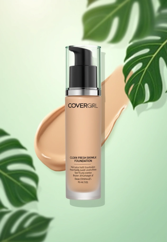 25 Budget Makeup Products That Perform Like Luxury - 9. CoverGirl Clean Fresh Skin Milk Foundation