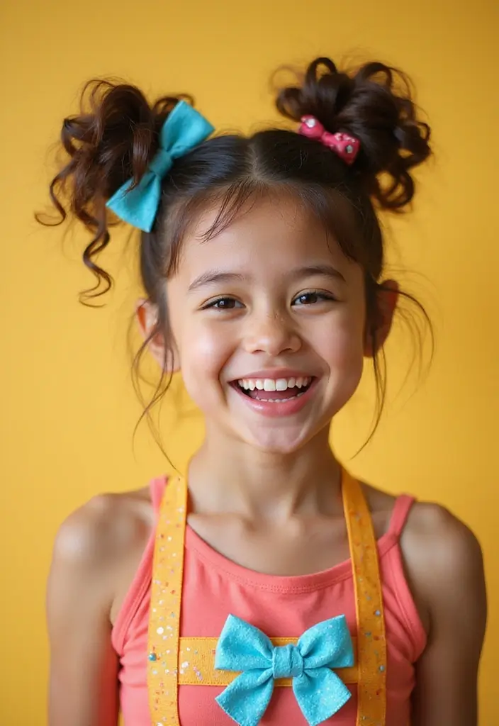 25 Celebrity-Inspired Hairstyles to Try This Year - 20. Whimsical Space Buns Like Miley Cyrus