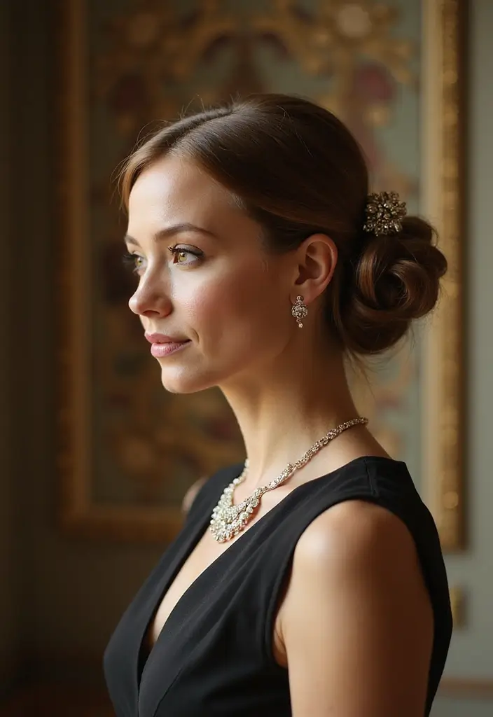 25 Celebrity-Inspired Hairstyles to Try This Year - 8. Elegant Chignon Inspired by Kate Middleton