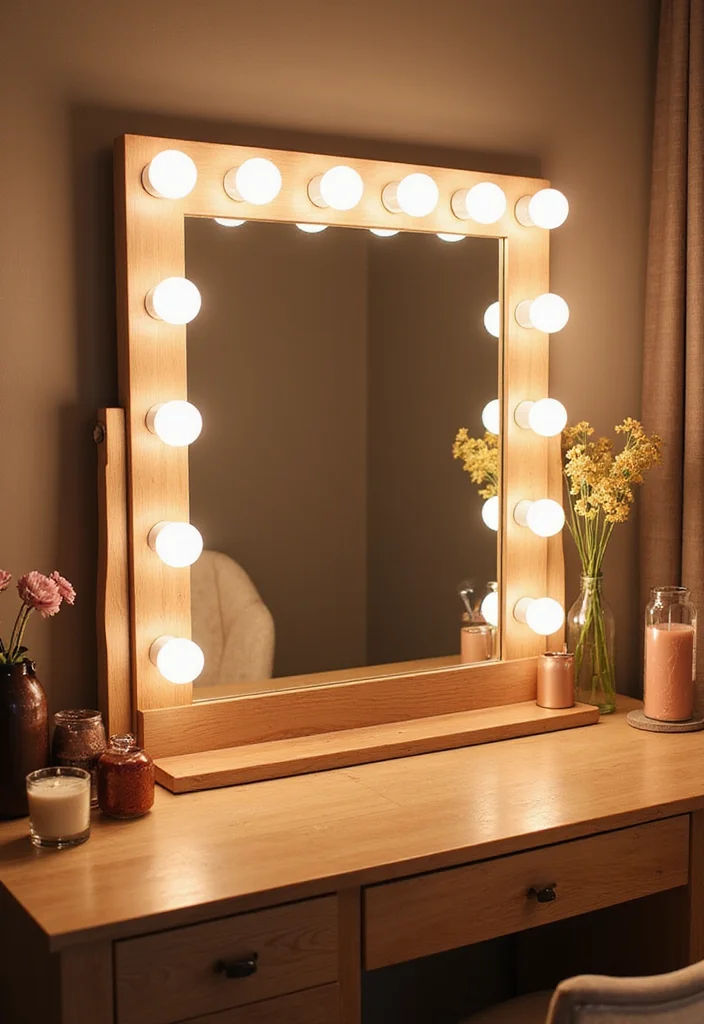 25 Dewy Makeup Looks That Shine Without Oil - 23. Choosing the Right Lighting for Makeup Application