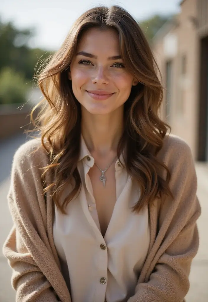 25 Easy Beach Waves Hairstyles Without Heat - 21. The Layered Method