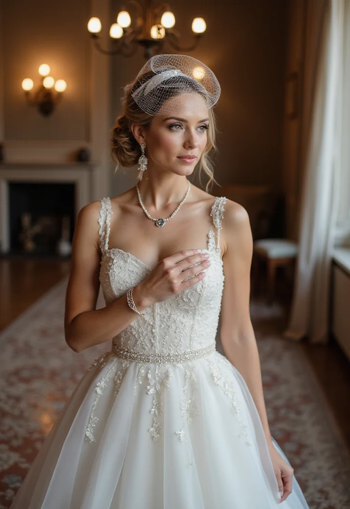 25 Elegant Updo Hairstyles for Special Events - 19. Vintage Inspired Updo