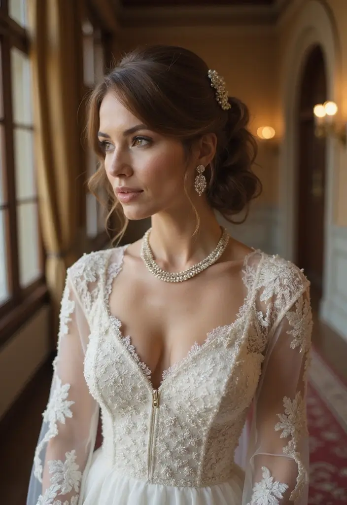 25 Elegant Updo Hairstyles for Special Events - 20. Elegant Tucked Updo