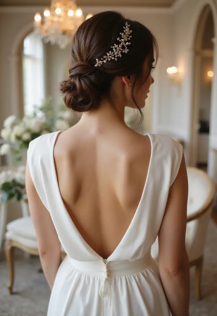 25 Elegant Updo Hairstyles for Special Events - 23. Twisted Low Ponytail
