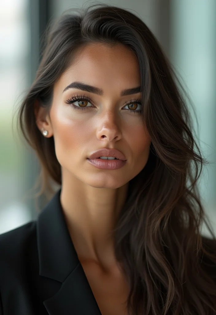 25 Everyday Office Makeup Looks That Impress - 20. Expressive Lower Lash Line