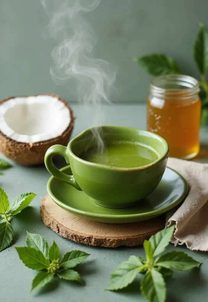 25 Morning Skincare Routines for Fresh Starts - 1. Green Tea Cleanser