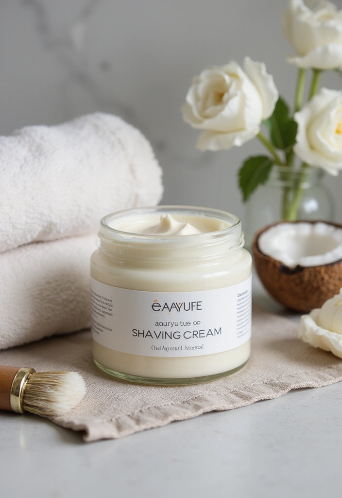 25 Morning Skincare Routines for Fresh Starts - 13. Sustainable Shaving Cream