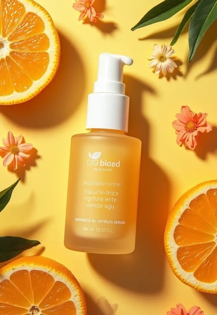 25 Morning Skincare Routines for Fresh Starts - 19. Uplifting Citrus Serum