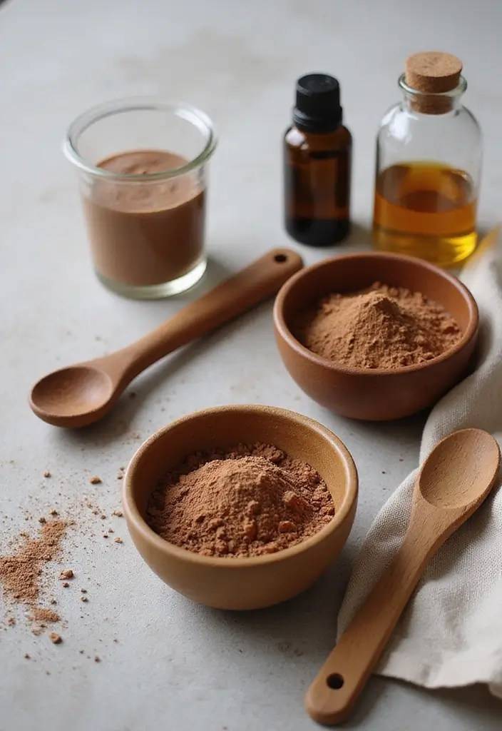 25 Natural Foundation Alternatives for Skin-Loving Beauty - 4. DIY Foundation with Cocoa Powder