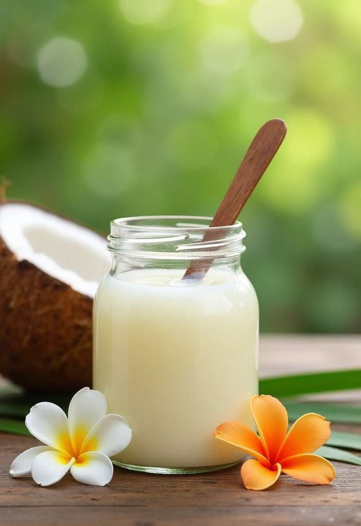 25 Skincare for Aging Skin That Boosts Confidence - 10. Coconut Oil