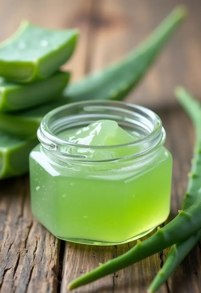 25 Skincare for Aging Skin That Boosts Confidence - 2. Aloe Vera Gel