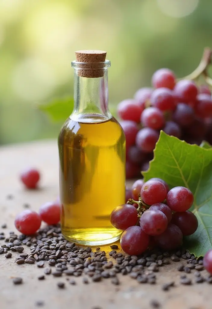 25 Skincare for Aging Skin That Boosts Confidence - 22. Grape Seed Oil