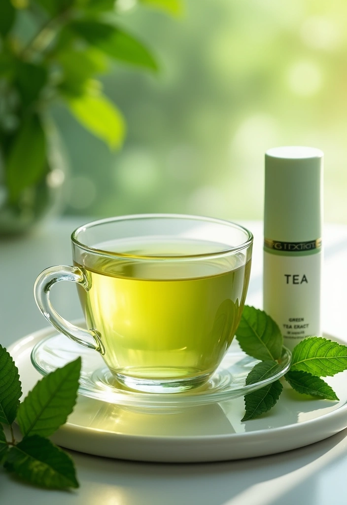 25 Skincare for Aging Skin That Boosts Confidence - 5. Green Tea Extract