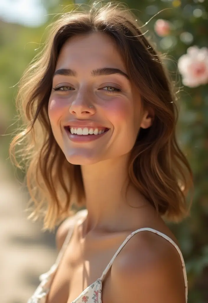 25 Summer Makeup Looks That Beat the Heat - 12. Flushed Natural Look