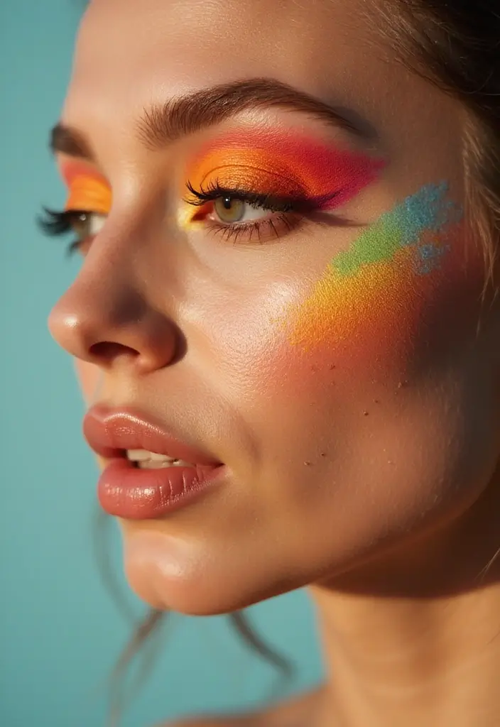 25 Summer Makeup Looks That Beat the Heat - 20. Eye-Catching Eyeshadows