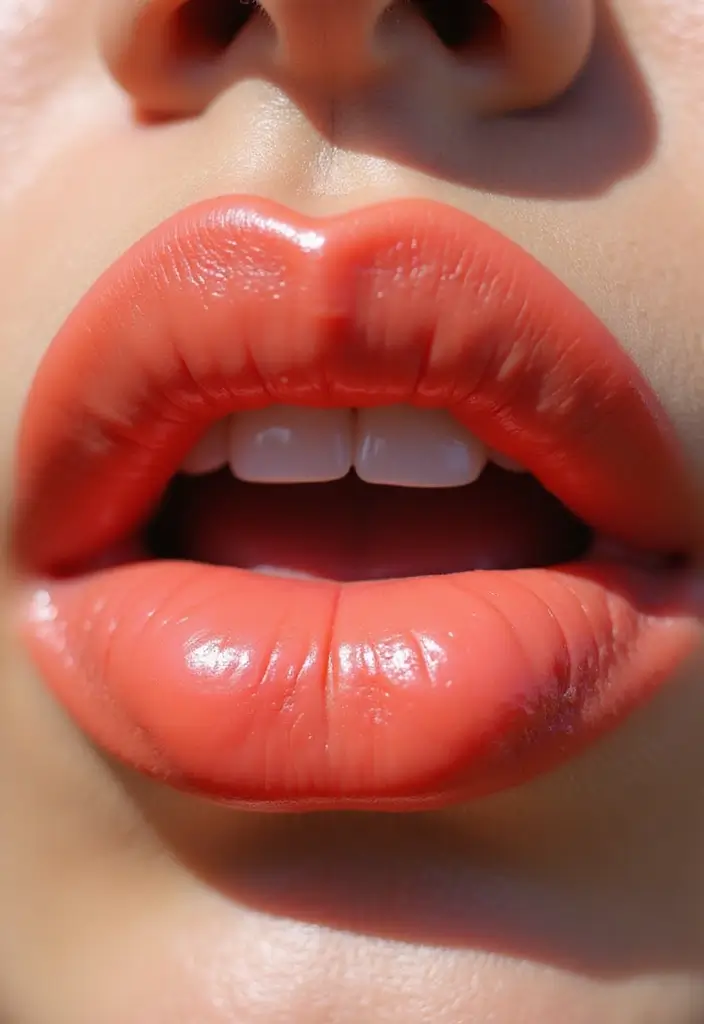 25 Summer Makeup Looks That Beat the Heat - 4. Glossy Lips