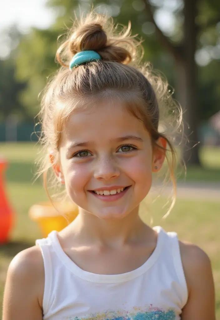 25 Teen Hairstyle Ideas That Are Fun and Fresh - 13. Stylish Headband Updo