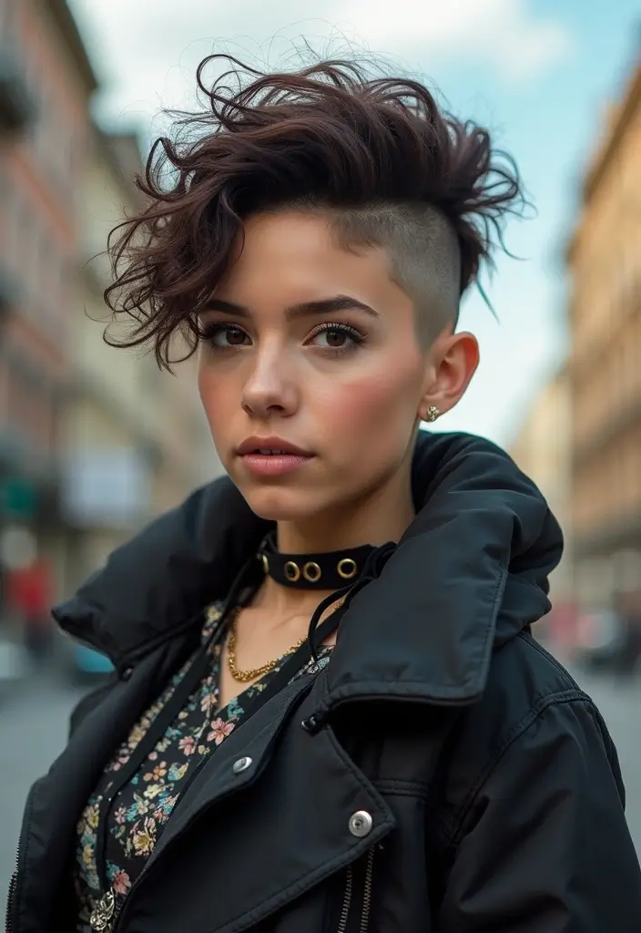 25 Teen Hairstyle Ideas That Are Fun and Fresh - 15. Edgy Undercut with Designs