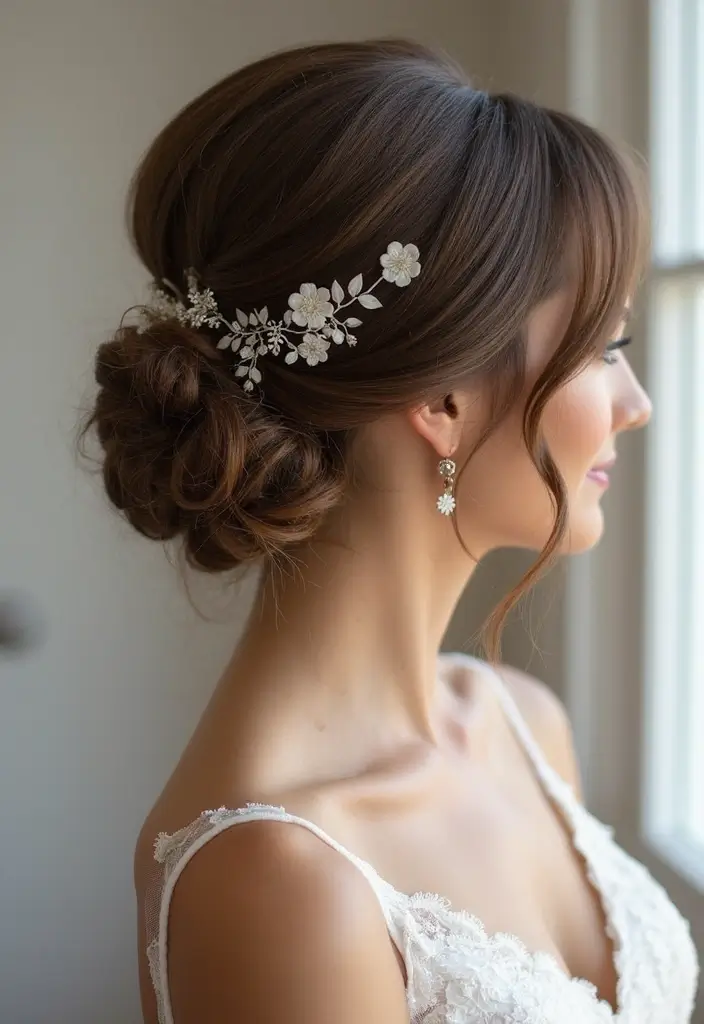 25 Wedding Hairstyle Ideas for Every Bride - 1. Elegant Chignon