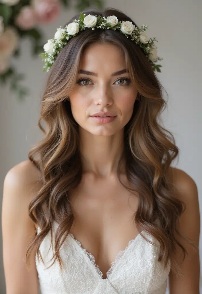 25 Wedding Hairstyle Ideas for Every Bride - 2. Romantic Loose Waves