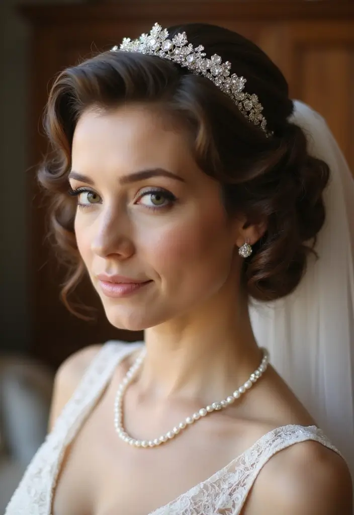 25 Wedding Hairstyle Ideas for Every Bride - 5. Vintage Pin Curls