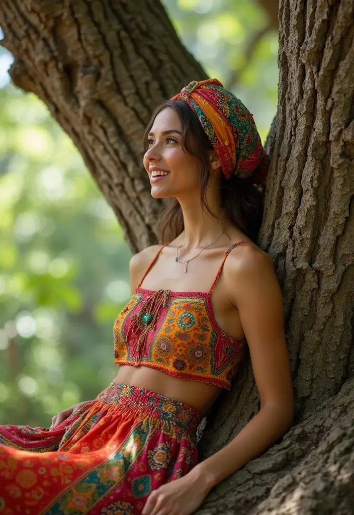 26 Boho Hairstyle Ideas for a Relaxed Vibe - 8. Hair Wraps