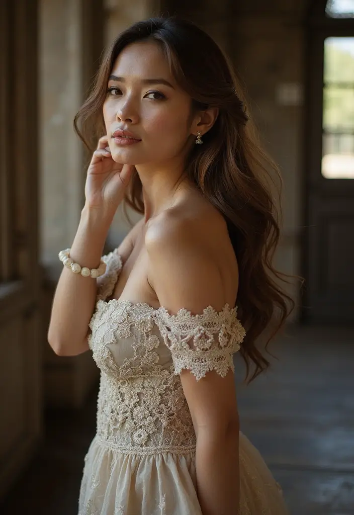 26 Boho Hairstyle Ideas for a Relaxed Vibe - 9. Vintage-Inspired Waves