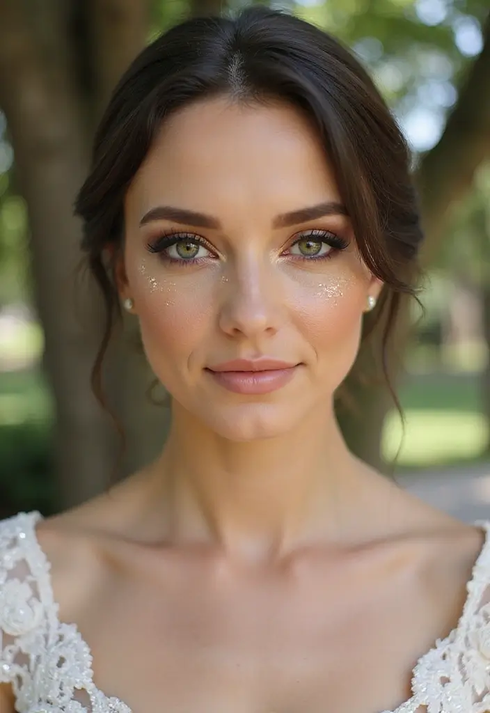 26 Bridal Makeup Looks That Last All Day - 19. Textured Lids