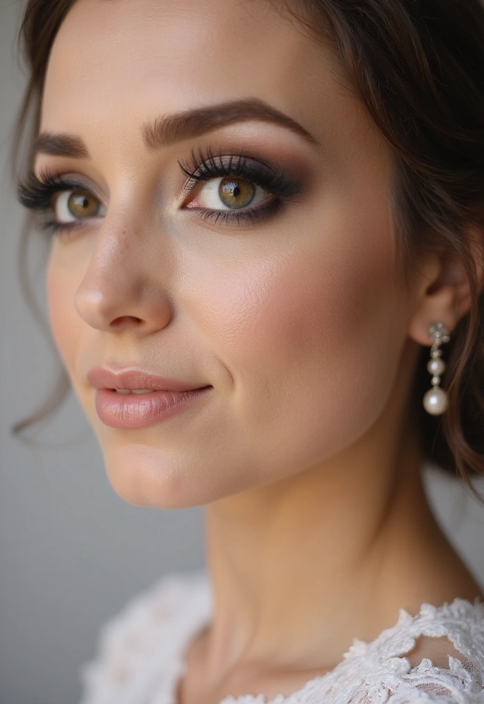 26 Bridal Makeup Looks That Last All Day - 2. Classic Smoky Eye