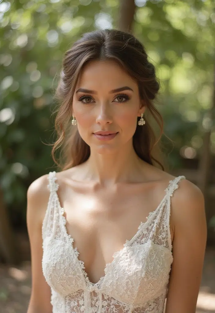 26 Bridal Makeup Looks That Last All Day - 26. Earthy Glam