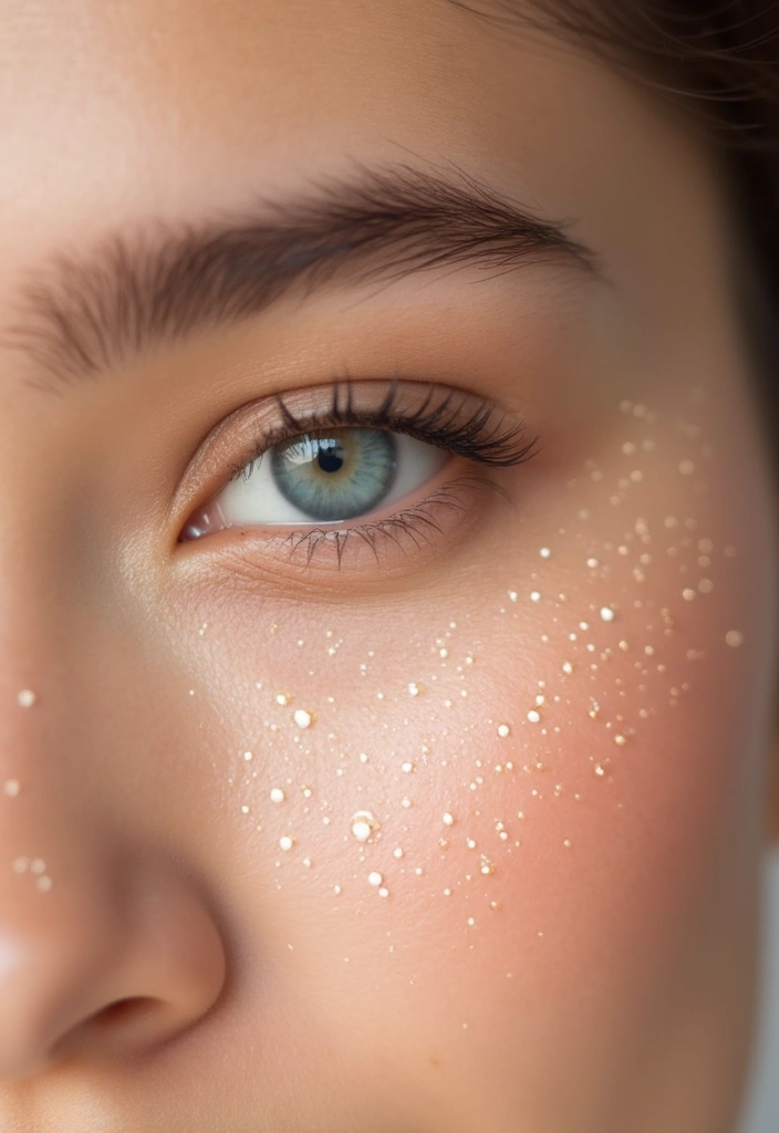 26 Eye Makeup Ideas That Brighten Your Look - 17. Dewy Dots