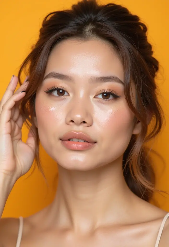 26 Eye Makeup Ideas That Brighten Your Look - 19. Minimalistic Eye Gloss