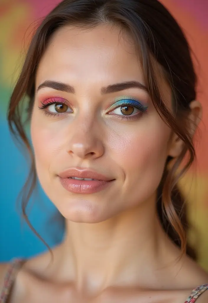 26 Eyeliner Styles That Suit Every Eye Shape - 11. Floating Eyeliner for Creative Souls