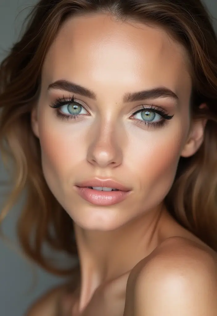 26 Eyeliner Styles That Suit Every Eye Shape - 18. Underlined Liner for a Unique Twist