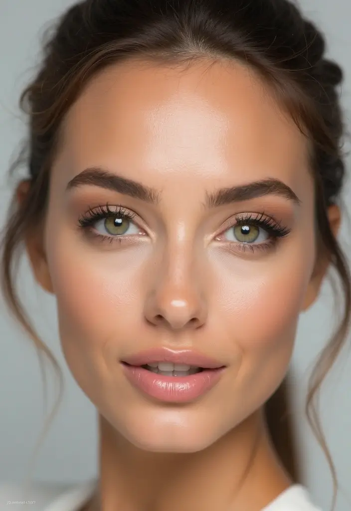 26 Eyeliner Styles That Suit Every Eye Shape - 8. Subtle Lower Lash Line for Bright Eyes