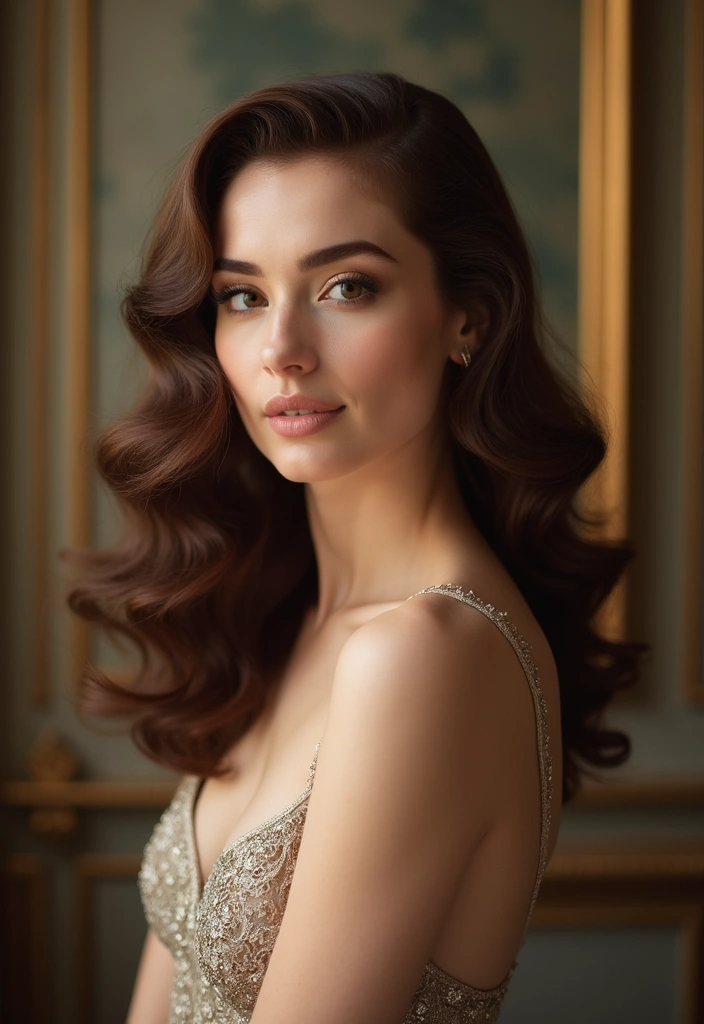 26 Hairstyles for Straight Hair That Stay All Day - 13. Vintage Waves