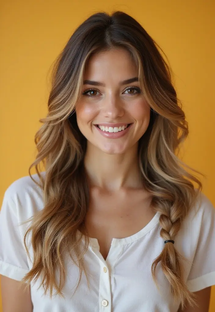 26 Hairstyles for Straight Hair That Stay All Day - 22. Twisted Side Braid